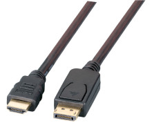 DisplayPort auf HDMI Kabel 2,0m, schwarz