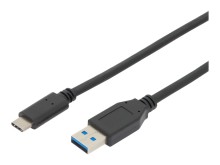 USB Typ C Verbindungskabel Typ C auf A St/St 1,0m voll...