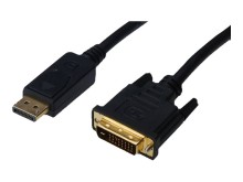ASSMANN DisplayPort Adapterkabel DP - DVI (24+1) St/St 2.0m