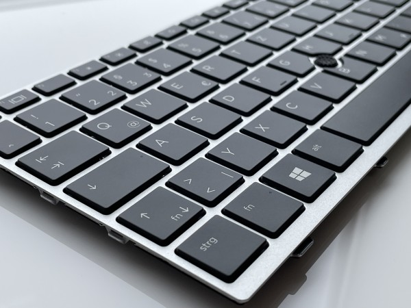ZBook 15u G5 850 G5 kompatibel mit HP EliteBook 755 G5 mit Silber Rahmen 850 G6 HT-ImEx 755 G6 Deutsche Tastatur ohne Beleuchtung 