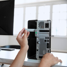 HP EliteDesk 805 G6 SFF AMD Ryzen 5 Pro 4650G, 16GB RAM, 256GB SSD, Win10 Pro, Neuware &amp; OVP